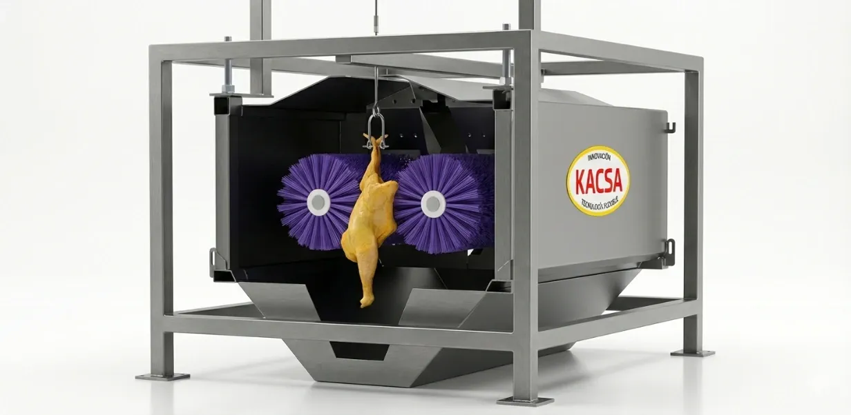 Pre-lavado antes del escaldado