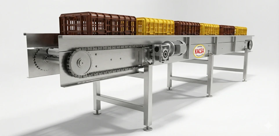 Transportador de Huacales (Canastas) 